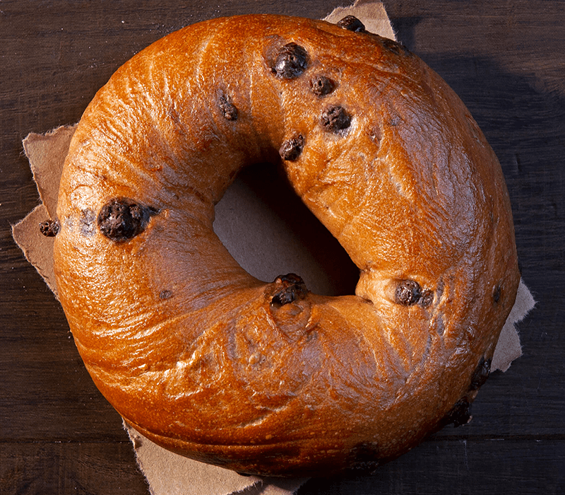 Chocolate Chip Signature Bagel Einstein Bros. Bagels