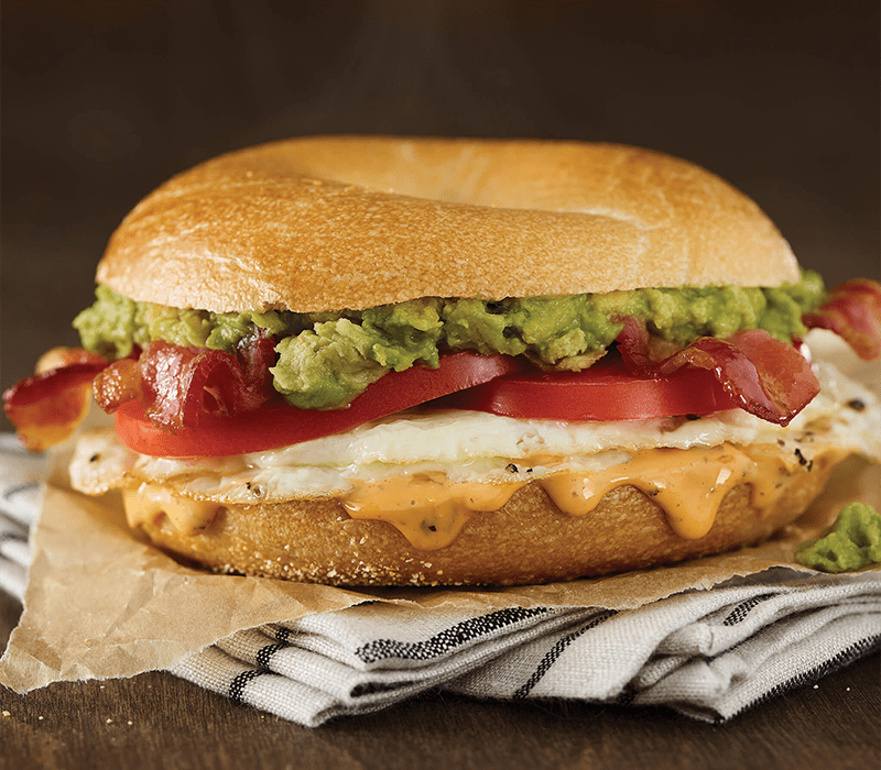 Bagel Turkey Sandwich Avocado