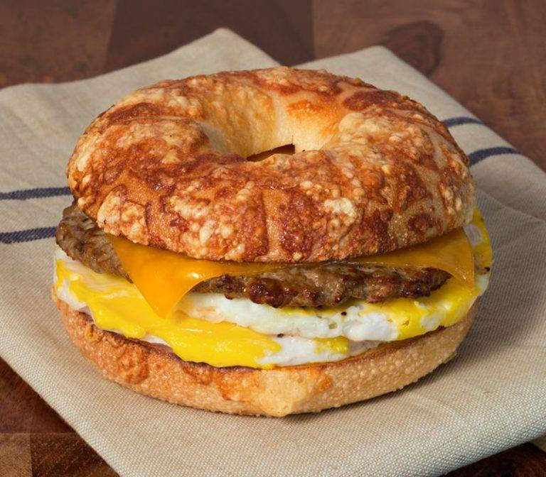 Turkey Sausage & Cheddar Einstein Bros. Bagels