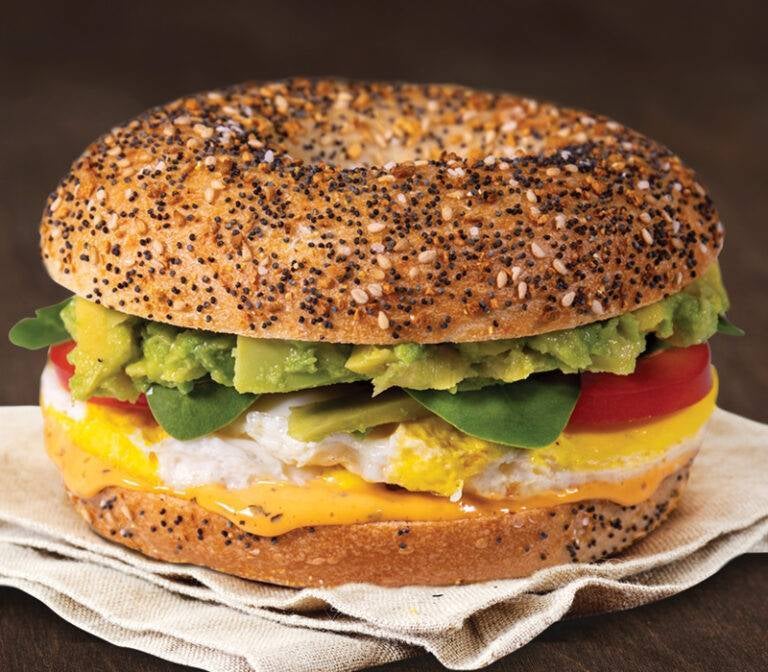 Garden Avocado Egg Sandwich Einstein Design Corral