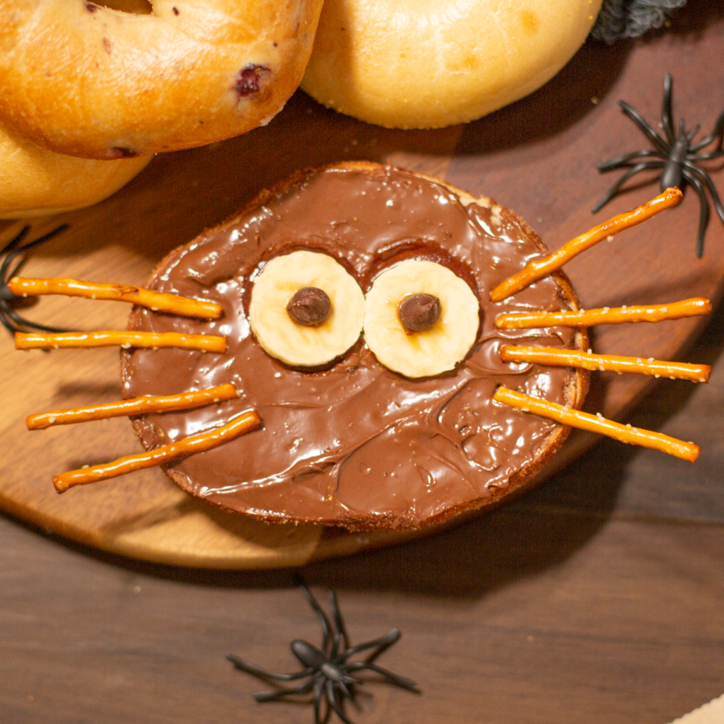 Spider Bagels Einstein Bros.