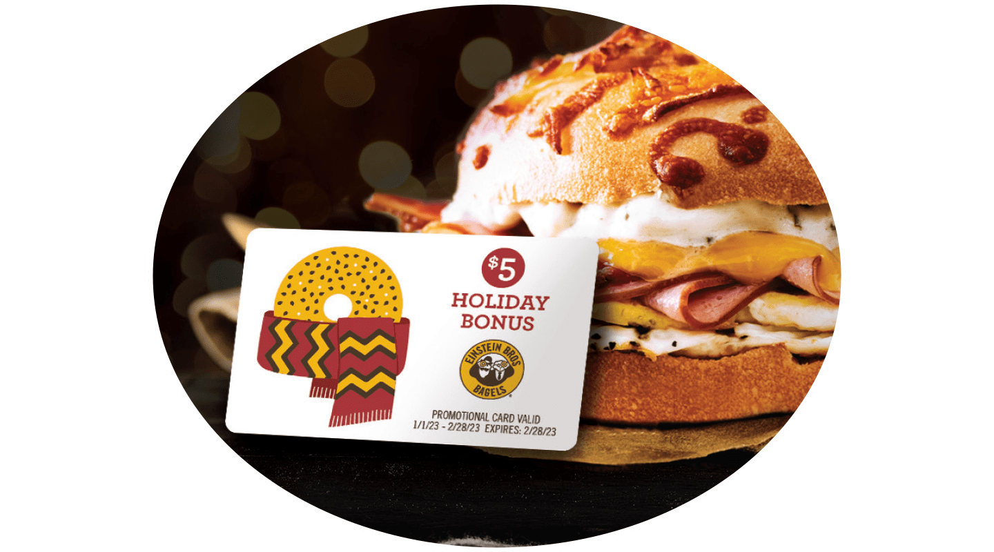 Holiday Gift Card Offers - Einstein Bros. Bagels