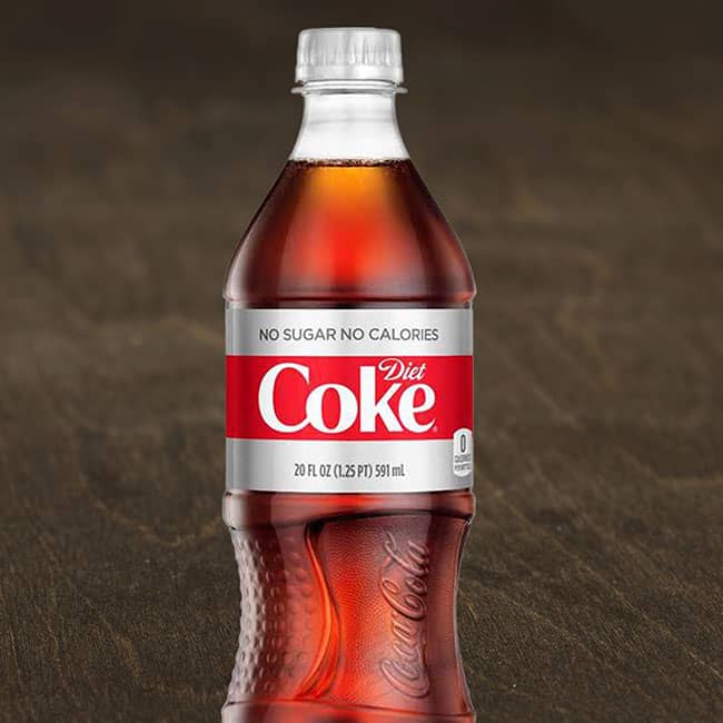 EBB Bottle Diet Coke