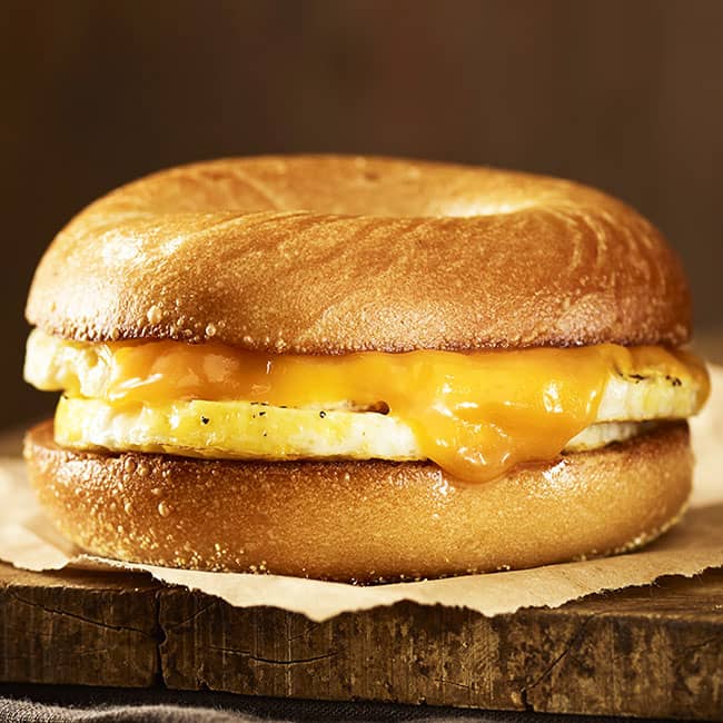 EBB Cheddar Classic Egg Sandwich