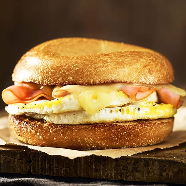 EBB Ham & Swiss Classic Egg Sandwich