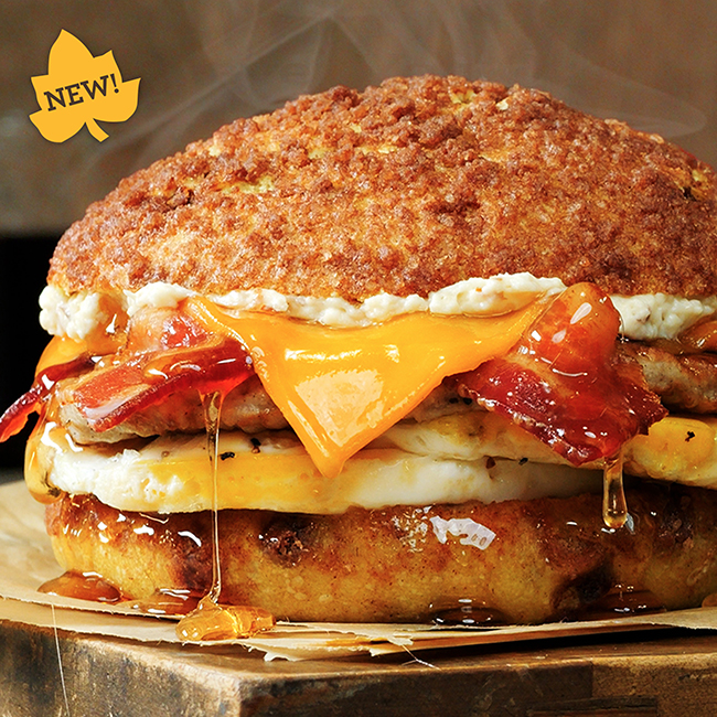 New EBB Maplehouse Breakfast Egg Sandwich