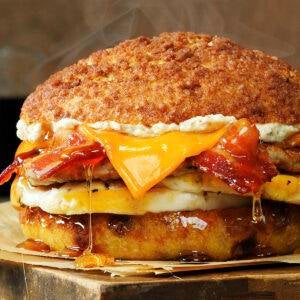 Einstein Bros Maplehouse Egg Sandwich deal image
