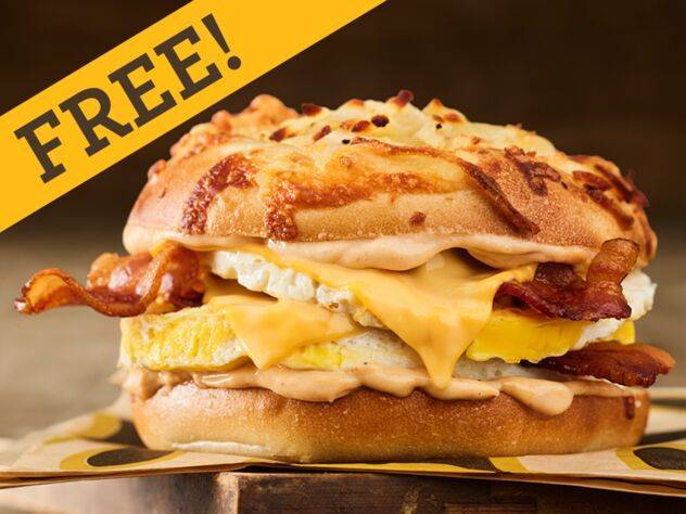 Free Egg Sandwich when you ‘Give it up’ for Einstein Bros.