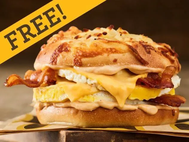 Free Egg Sandwich when you ‘Give it up’ for Einstein Bros.