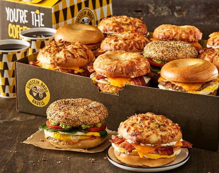 Einstein Bros Bagels Catering Breakfast Egg Sandwiches Classic Signature Deals Image