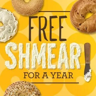 Free Schmear For A Year