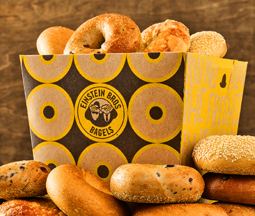 Einstein Bros. Bagel Bucket deal with fresh-baked bagels for $9 Mondays